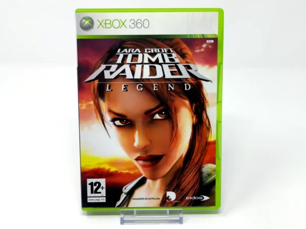 Portada de Tomb Raider: Legend (ESP) para XBOX 360, edición PAL España, de segunda mano
