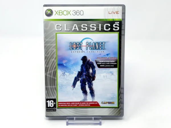 Portada de Lost Planet: Extreme Condition (Colonies Edition) (ESP) (Classics) para XBOX 360, edición PAL España, de segunda mano