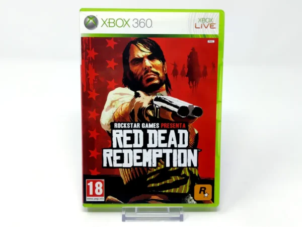 Portada de Red Dead Redemption (ESP) (Con Mapa) para XBOX 360, edición PAL España, de segunda mano