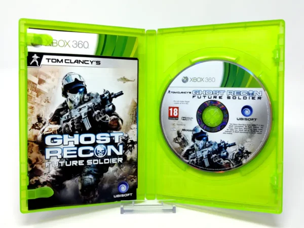 Interior del juego Tom Clancy's Ghost Recon: Future Soldier (Signature Edition) (ESP) para XBOX 360 con disco y manual