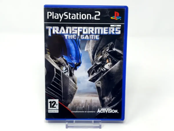 Portada de Transformers: The Game (ESP) para PlayStation 2, edición PAL España, de segunda mano