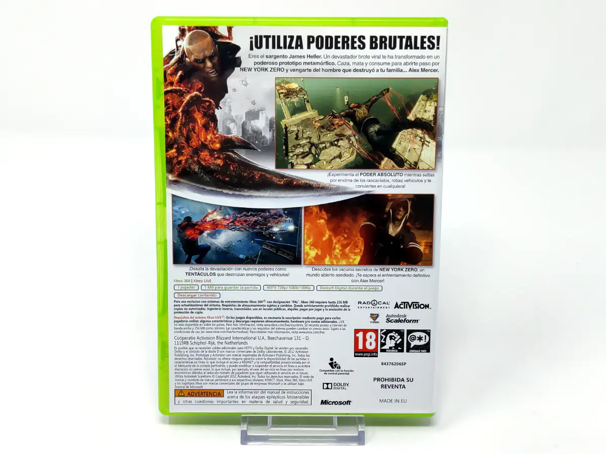 Detalle de Prototype 2 (Blackwatch Collector's Edition) (ESP) para XBOX 360 (imagen 17)