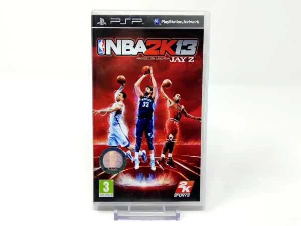 Portada de NBA 2K13 (ESP) para PSP, edición PAL España, de segunda mano