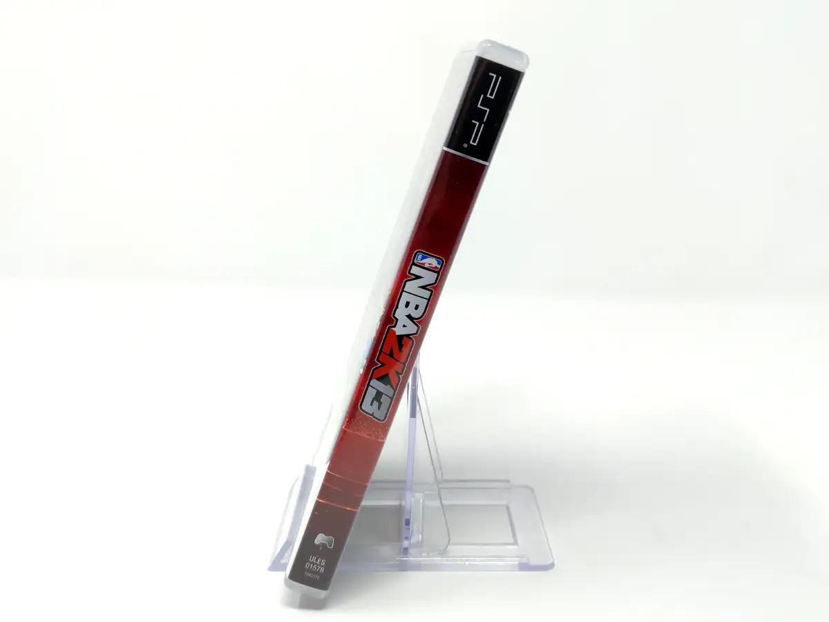 Lateral de la caja de NBA 2K13 (ESP) para PSP