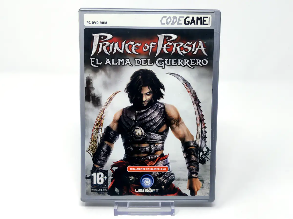Portada de Prince of Persia: El Alma del Guerrero (ESP) para PC, edición PAL España, de segunda mano