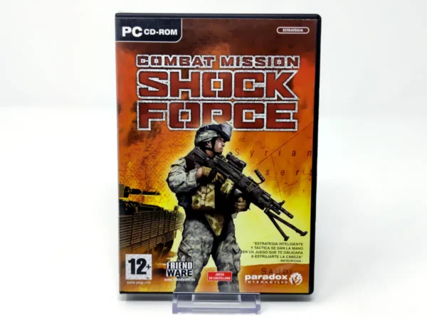 Portada de Combat Mission: Shock Force (ESP) para PC, edición PAL España, de segunda mano