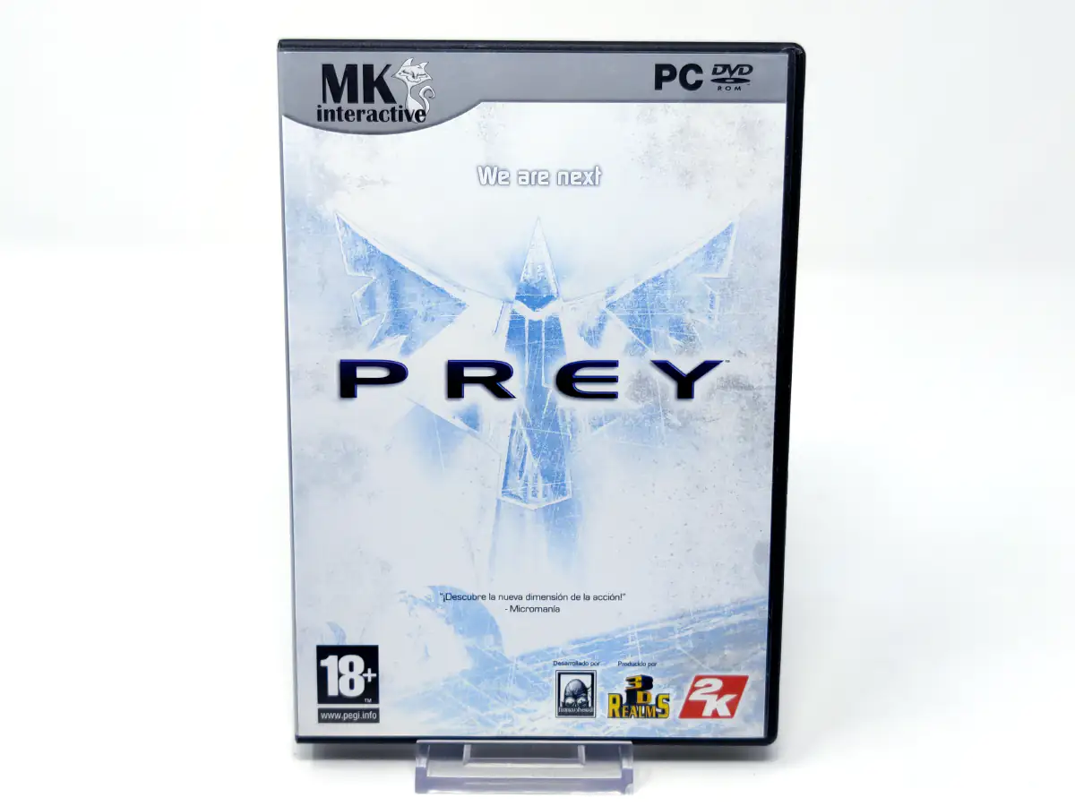 Portada de Prey (ESP) para PC, edición PAL España, de segunda mano