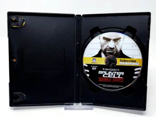 Interior del juego Tom Clancy's Splinter Cell Double Agent (ESP) para PC con disco y manual
