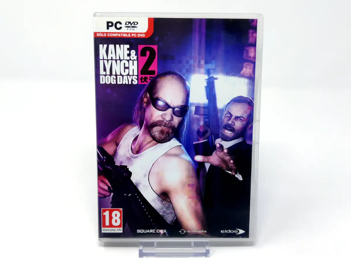 Portada de Kane & Lynch 2: Dog Days (ESP) para PC, edición PAL España, de segunda mano