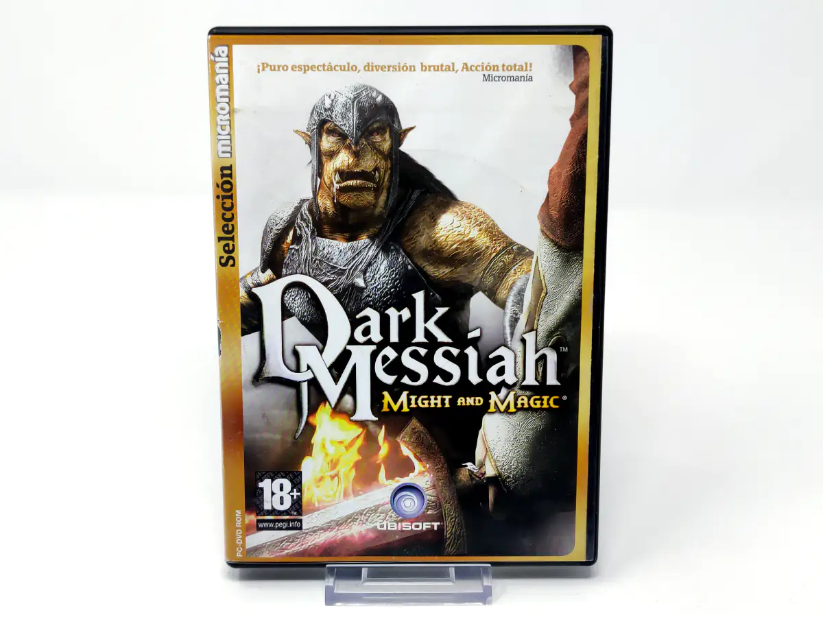 Portada de Dark Messiah of Might and Magic (ESP) para PC, edición PAL España, de segunda mano