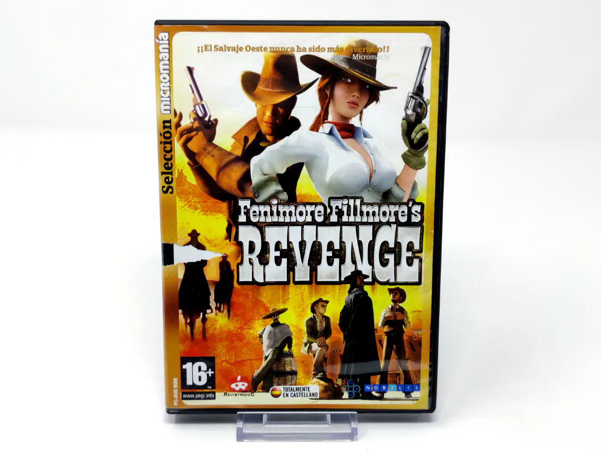 Portada de Fenimore Fillmore's Revenge (ESP) para PC, edición PAL España, de segunda mano