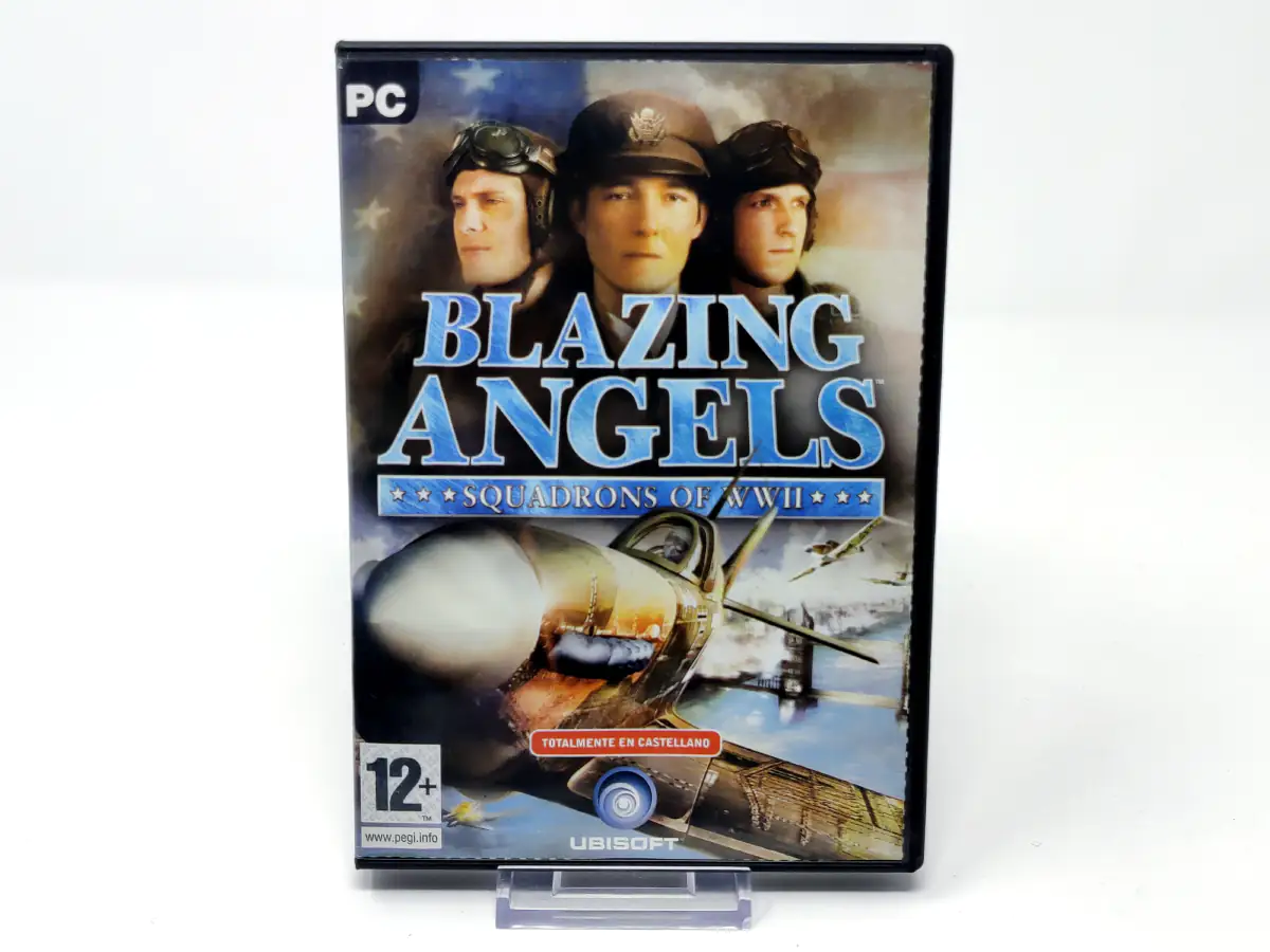 Portada de Blazing Angels: Squadrons of WWII (ESP) para PC, edición PAL España, de segunda mano