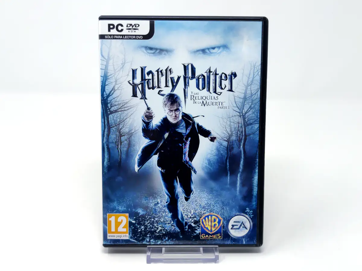 Portada de Harry Potter y las Reliquias de la Muerte - Parte 1 (ESP) para PC, edición PAL España, de segunda mano