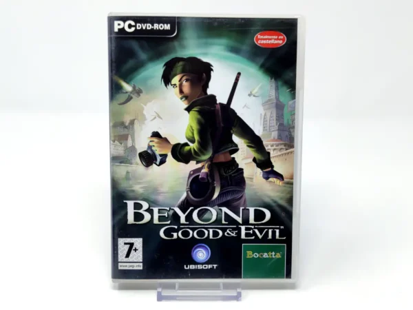 Portada de Beyond Good & Evil (ESP) para PC, edición PAL España, de segunda mano