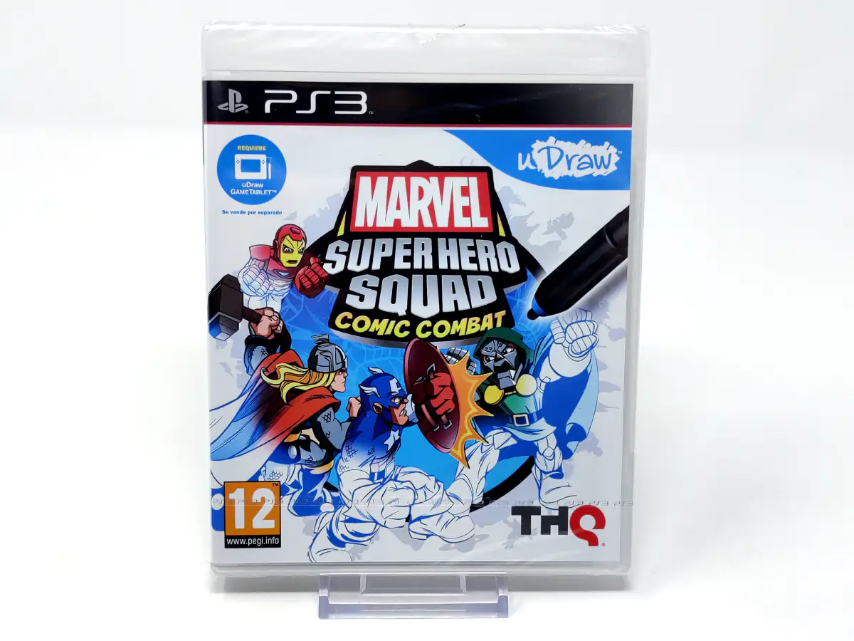 Portada de Marvel Super Hero Squad: Comic Combat (ESP) (Precintado) para PlayStation 3, edición PAL España, nuevo