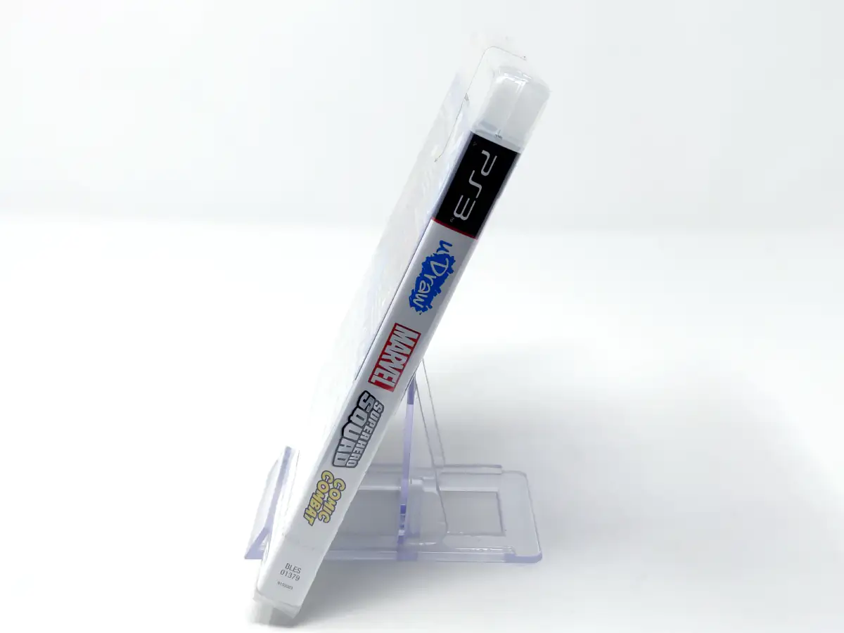 Lateral de la caja de Marvel Super Hero Squad: Comic Combat (ESP) (Precintado) para PlayStation 3