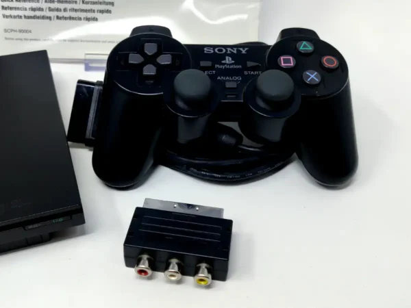 Sony Playstation 2 Slim (Consola) (SCPH-90004) (Completa) para PlayStation 2, edición PAL España, de segunda mano
