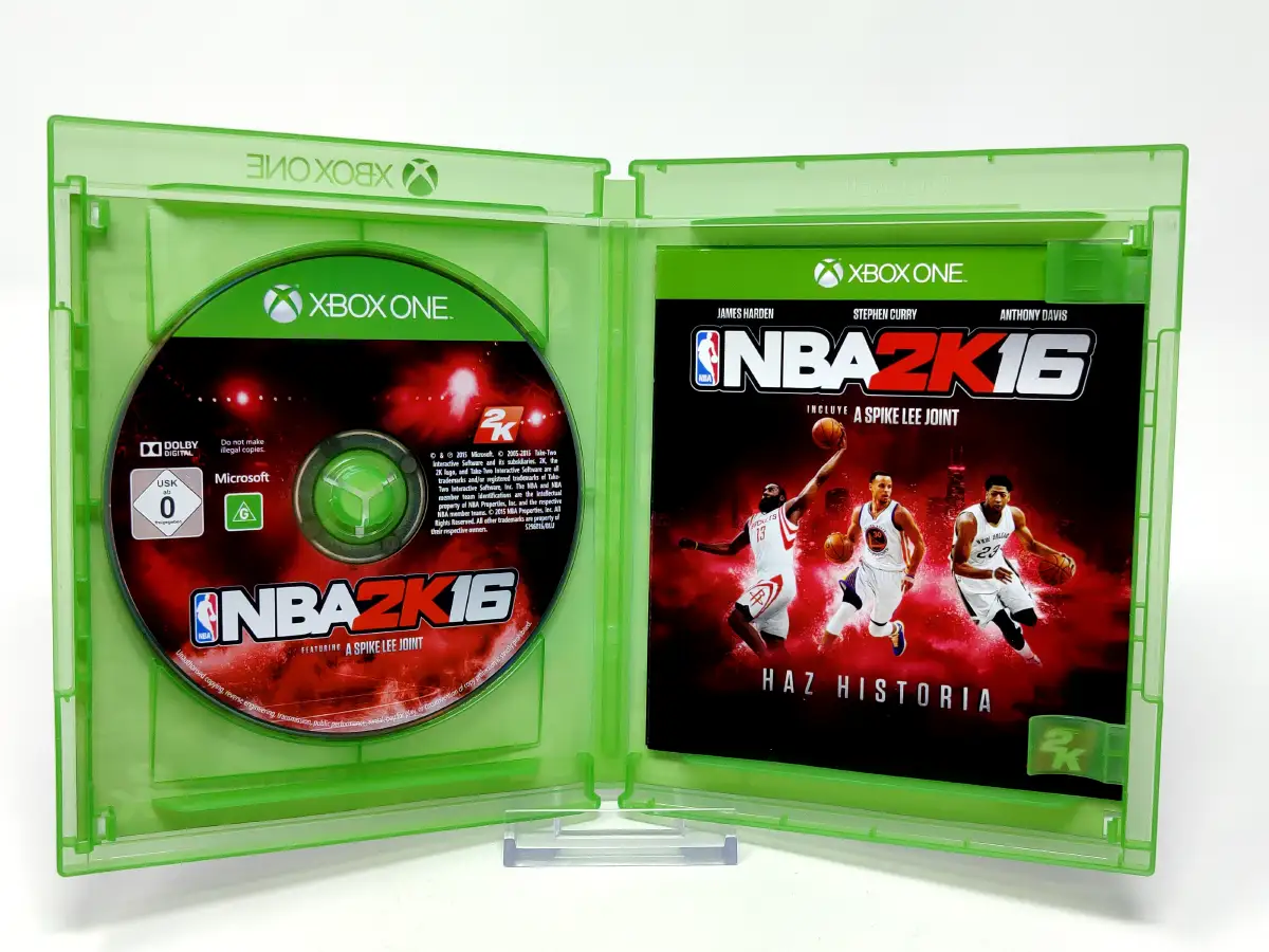 Lateral de la caja de NBA 2K16 (ESP) (Rebajado) para XBOX One / Series X/S