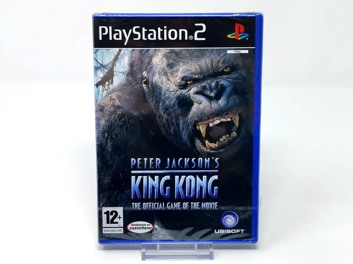 Portada de Peter Jackson's King Kong: The Official Game of the Movie (ESP) (Precintado) para PlayStation 2, edición PAL España, de segunda mano