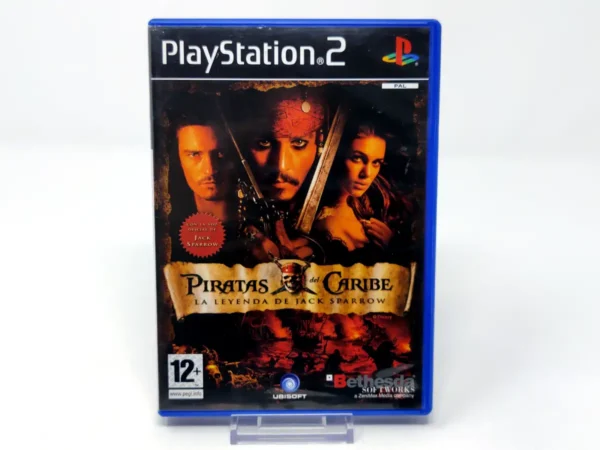 Portada de Piratas del Caribe: La Leyenda de Jack Sparrow (ESP) para PlayStation 2, edición PAL España, de segunda mano