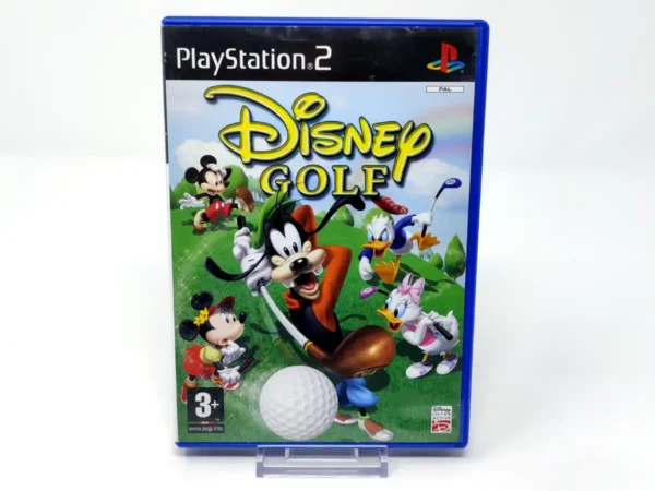 Portada de Disney Golf (ESP) para PlayStation 2, edición PAL España, de segunda mano