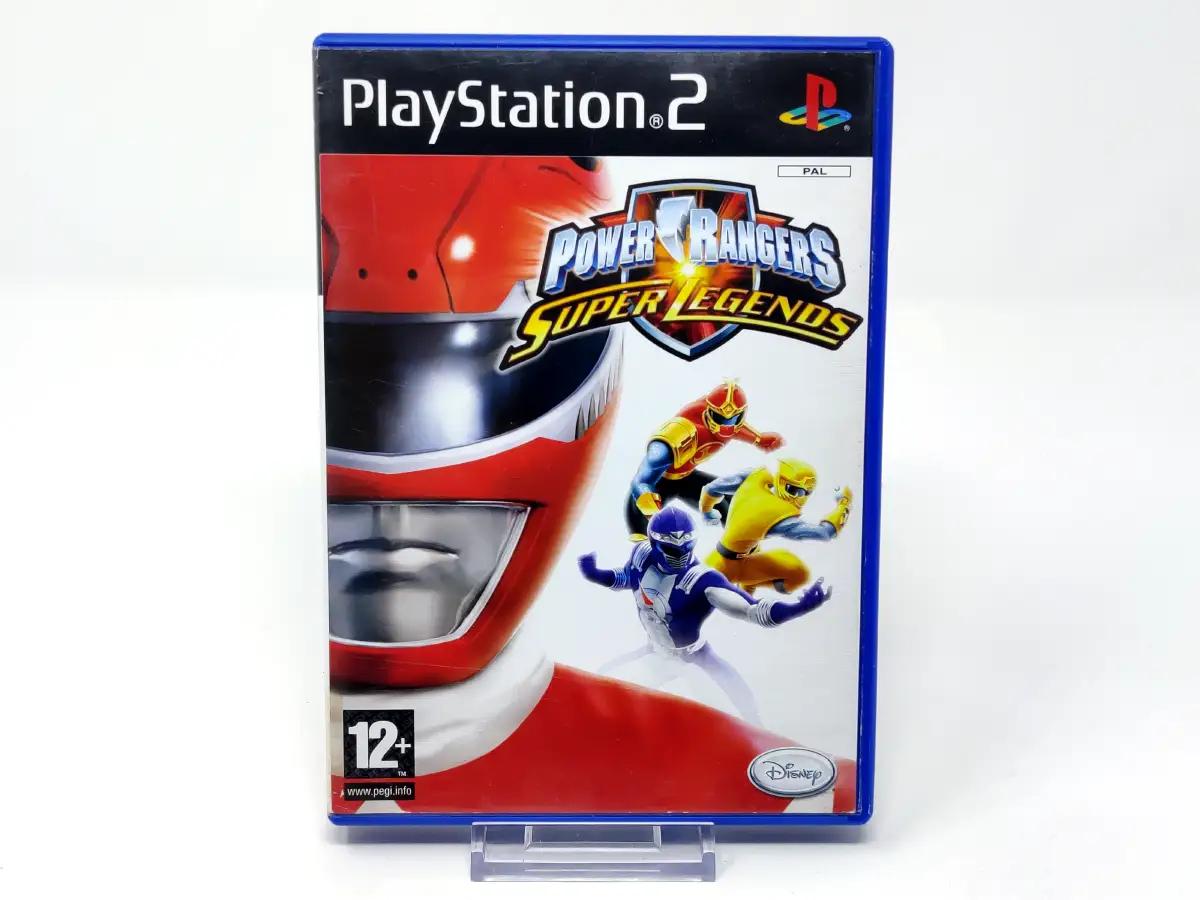 Portada de Power Rangers: Super Legends (ESP) (Rebajado) para PlayStation 2, edición PAL España, de segunda mano