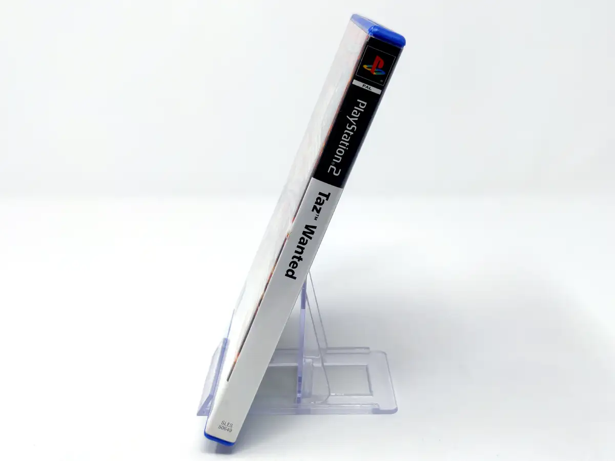 Interior del juego Taz: Wanted (ESP) para PlayStation 2 con disco y manual