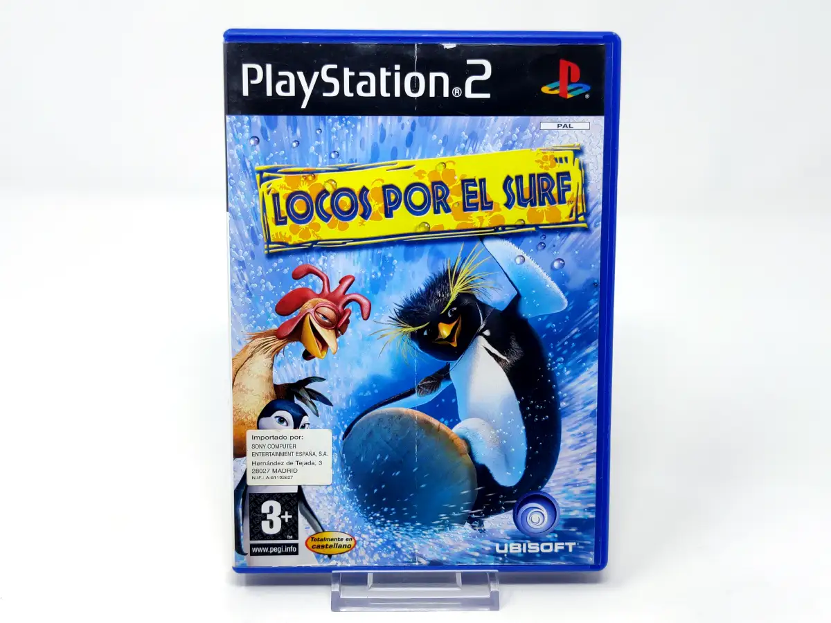 Portada de Locos por el Surf (ESP) (Rebajado) para PlayStation 2, edición PAL España, de segunda mano