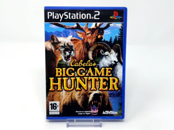 Portada de Cabela's Big Game Hunter (ESP) para PlayStation 2, edición PAL España, de segunda mano