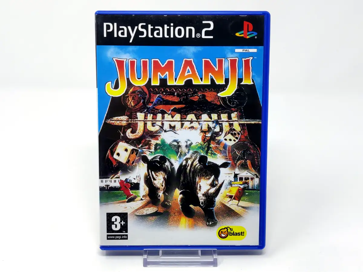 Portada de Jumanji (ESP) para PlayStation 2, edición PAL España, de segunda mano