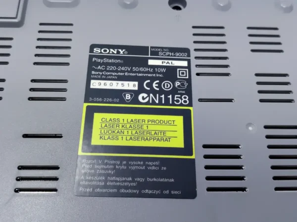 Sony PlayStation 1 (Consola) (SCPH-9002) (Rebajada) para PlayStation 1, edición PAL España, de segunda mano