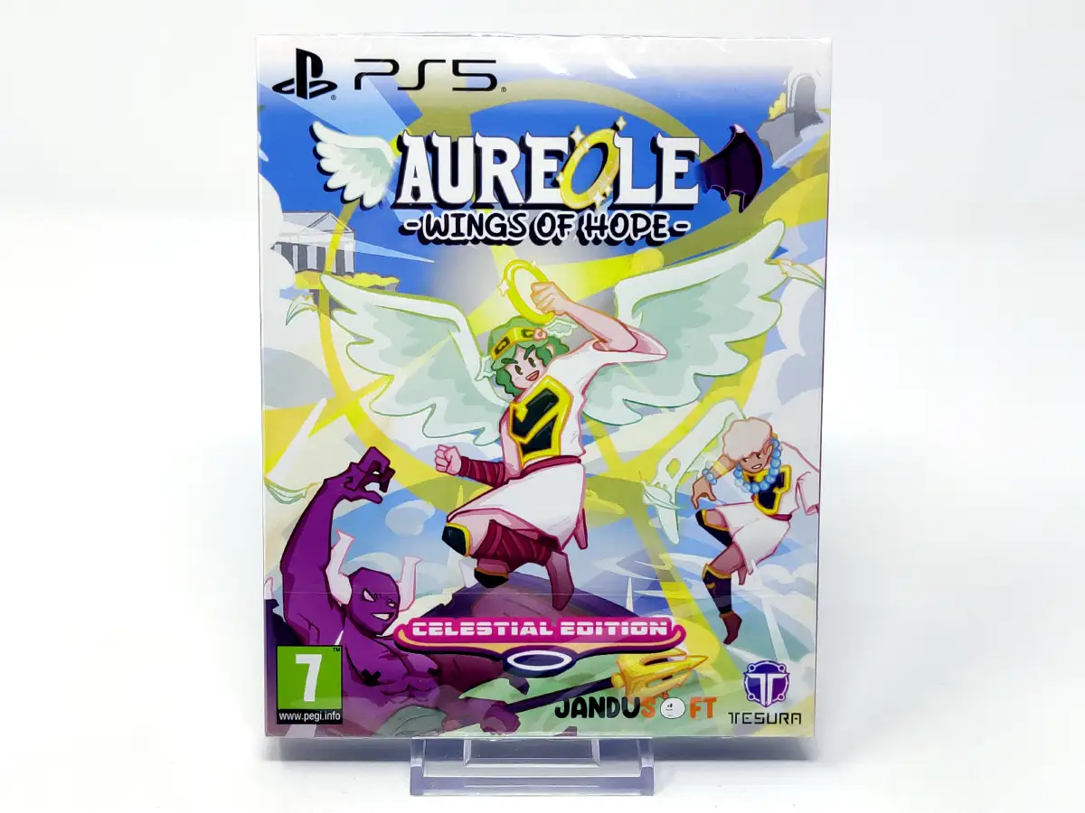 Portada de Aureole - Wings of Hope (Celestial Edition) (ESP) (Precintado) para PlayStation 5, edición PAL España, nuevo
