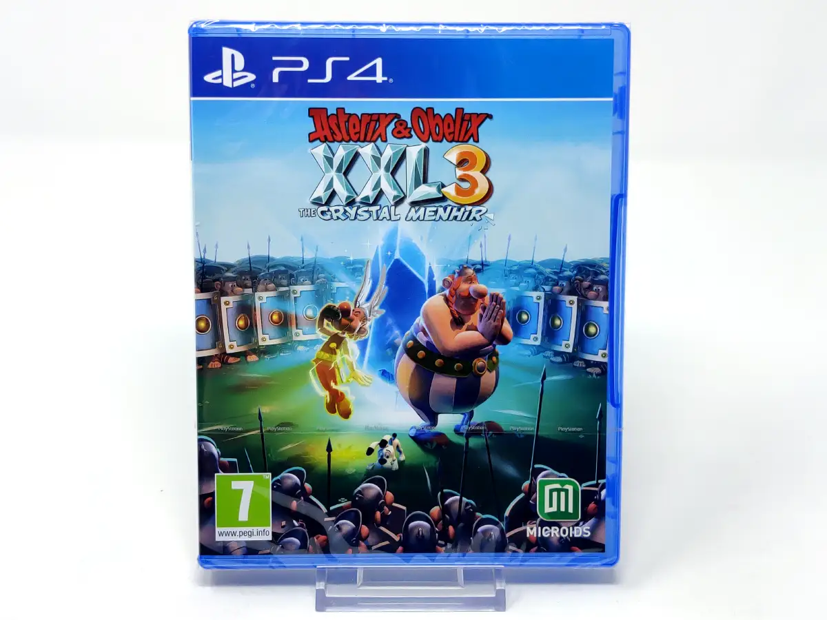 Portada de Asterix and Obelix XXL 3 - The Crystal Menhir (ESP) (Precintado) para PlayStation 4, edición PAL España, nuevo