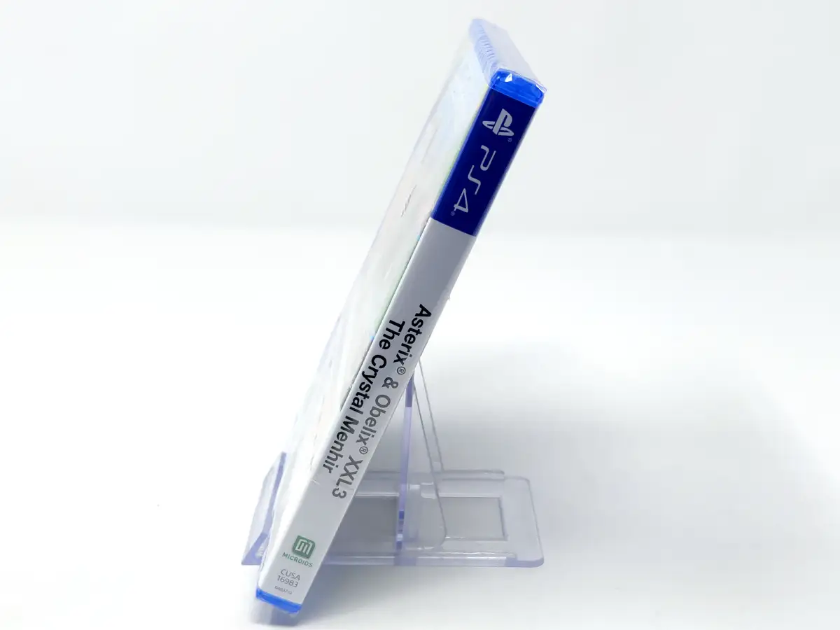 Lateral de la caja de Asterix and Obelix XXL 3 - The Crystal Menhir (ESP) (Precintado) para PlayStation 4