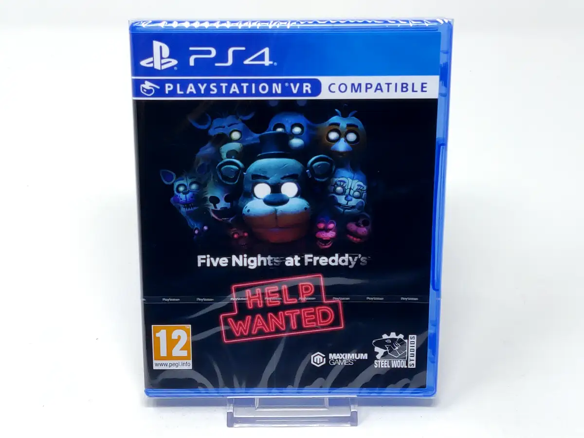 Portada de Five Nights at Freddy’s: Help Wanted (ESP) (Precintado) para PlayStation 4, edición PAL España, nuevo