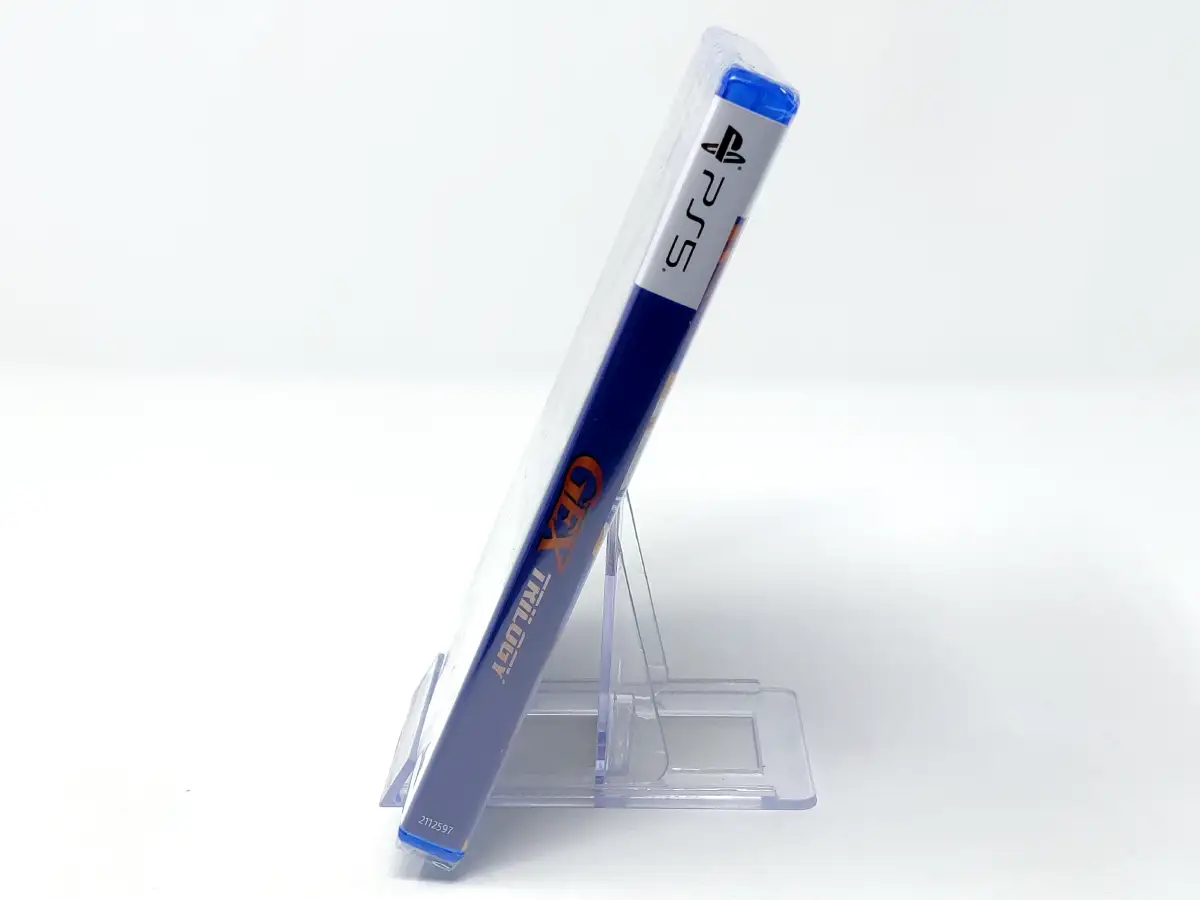 Lateral de la caja de GEX Trilogy (USA) (Precintado) para PlayStation 5