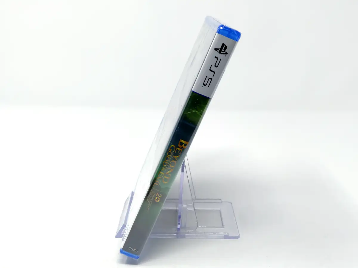 Lateral de la caja de Beyond Good & Evil: 20th Anniversary Edition (USA) (Precintado) para PlayStation 5