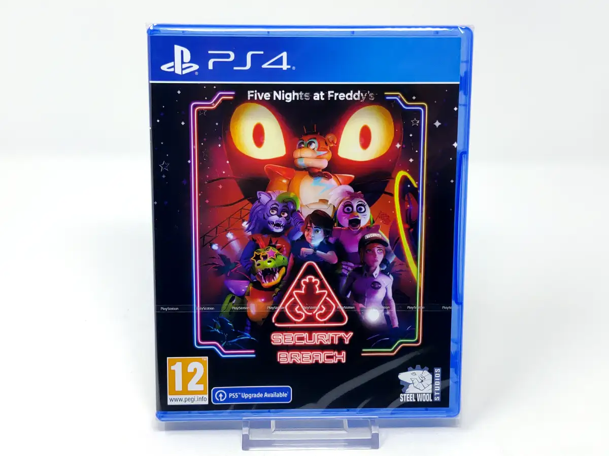Portada de Five Nights at Freddy's: Security Breach (ESP) (Precintado) para PlayStation 4, edición PAL España, nuevo