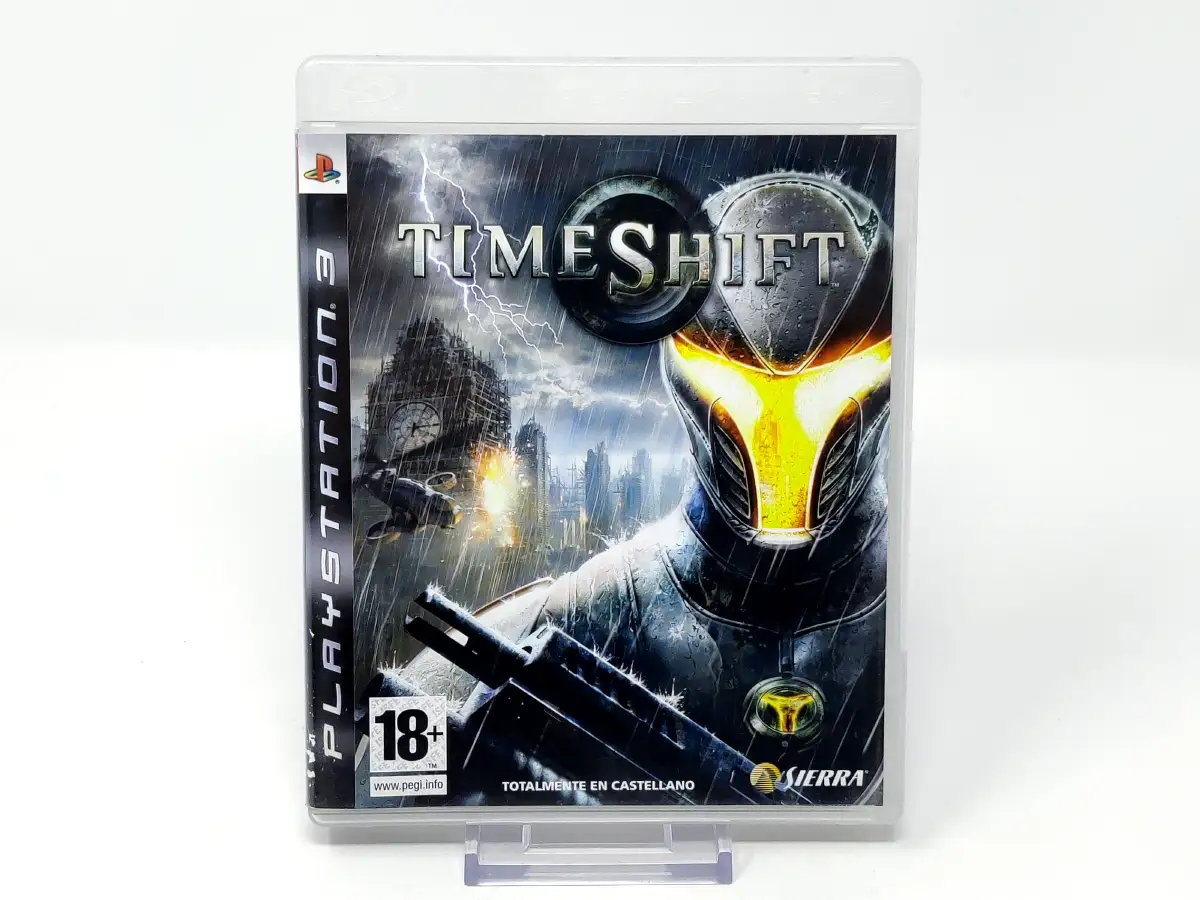 Portada de TimeShift (ESP) (Rebajado) para PlayStation 3, edición PAL España, de segunda mano