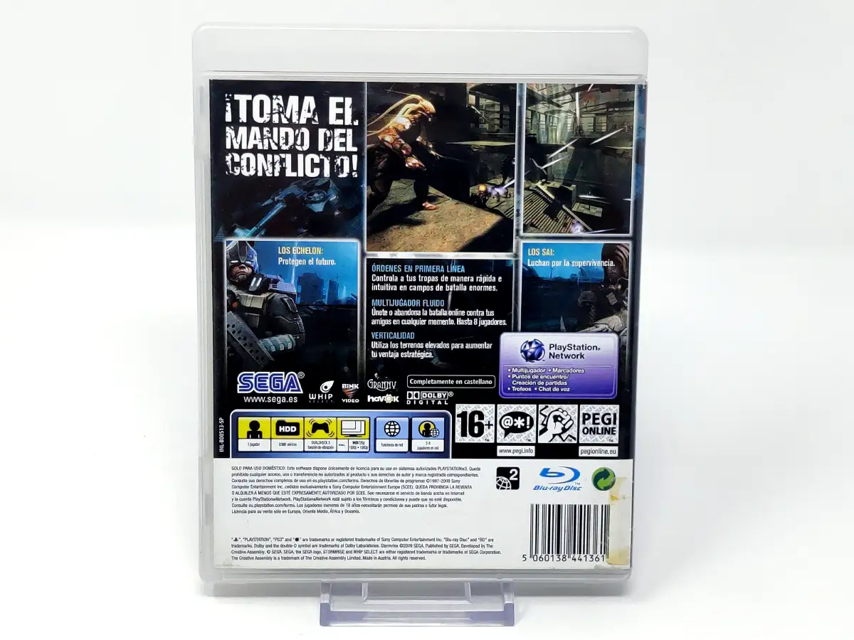 Parte trasera de Stormrise (ESP) (Rebajado) para PlayStation 3, edición PAL España