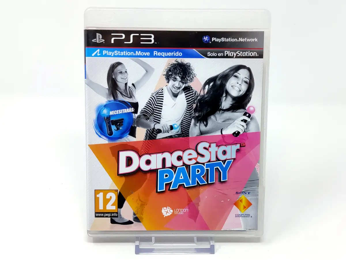 Portada de DanceStar Party (ESP) para PlayStation 3, edición PAL España, de segunda mano