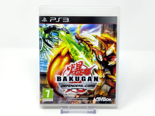 Portada de Bakugan Battle Brawlers: Defenders of the Core (ESP) (Rebajado) para PlayStation 3, edición PAL España, de segunda mano