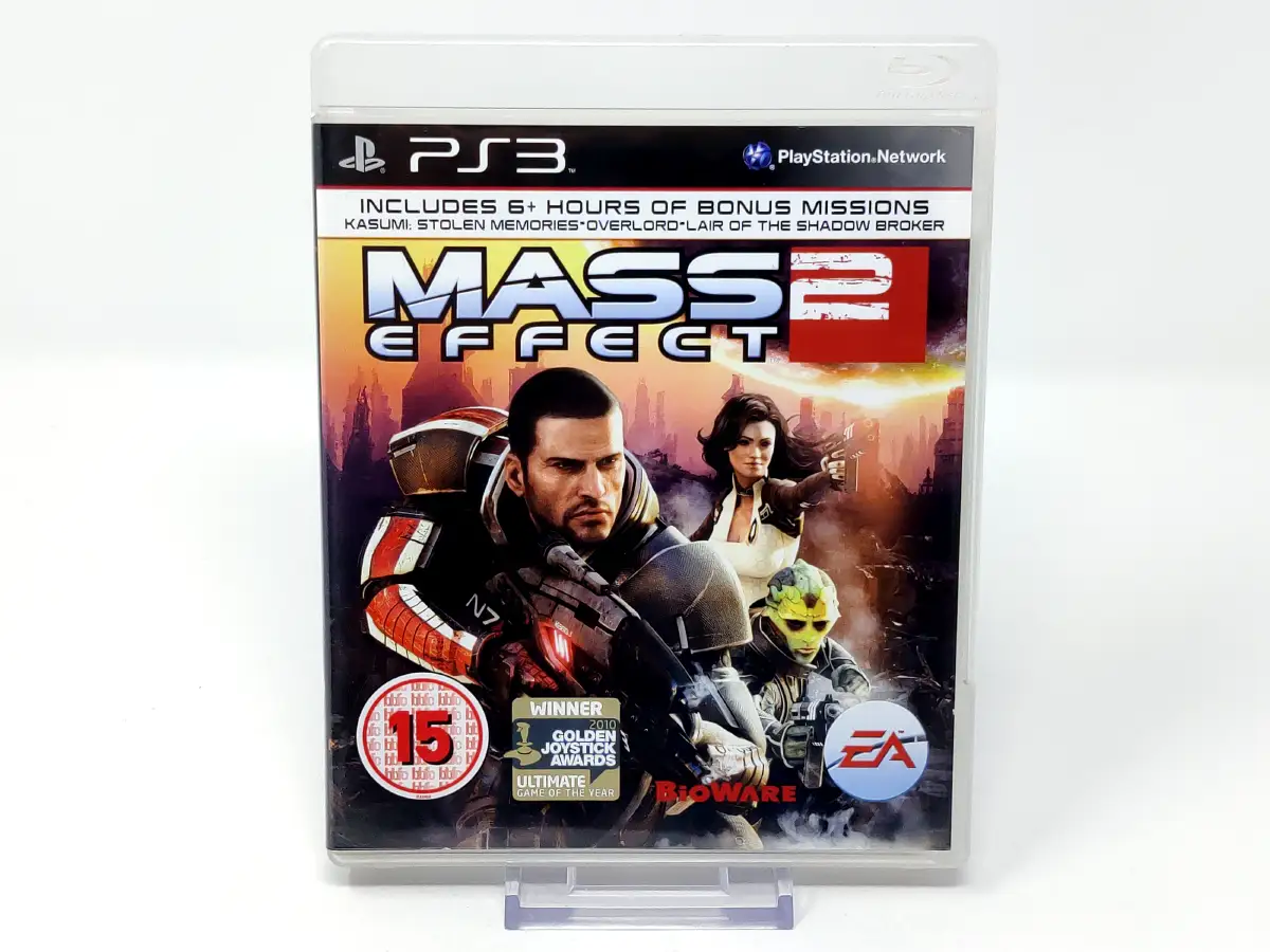 Portada de Mass Effect 2 (UK) para PlayStation 3, edición PAL UK, de segunda mano