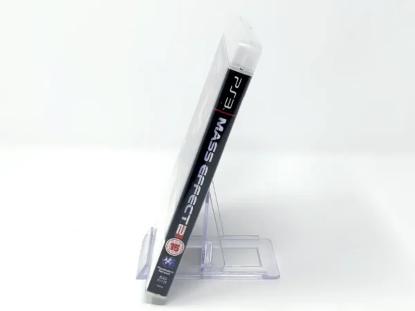 Lateral de la caja de Mass Effect 2 (UK) para PlayStation 3