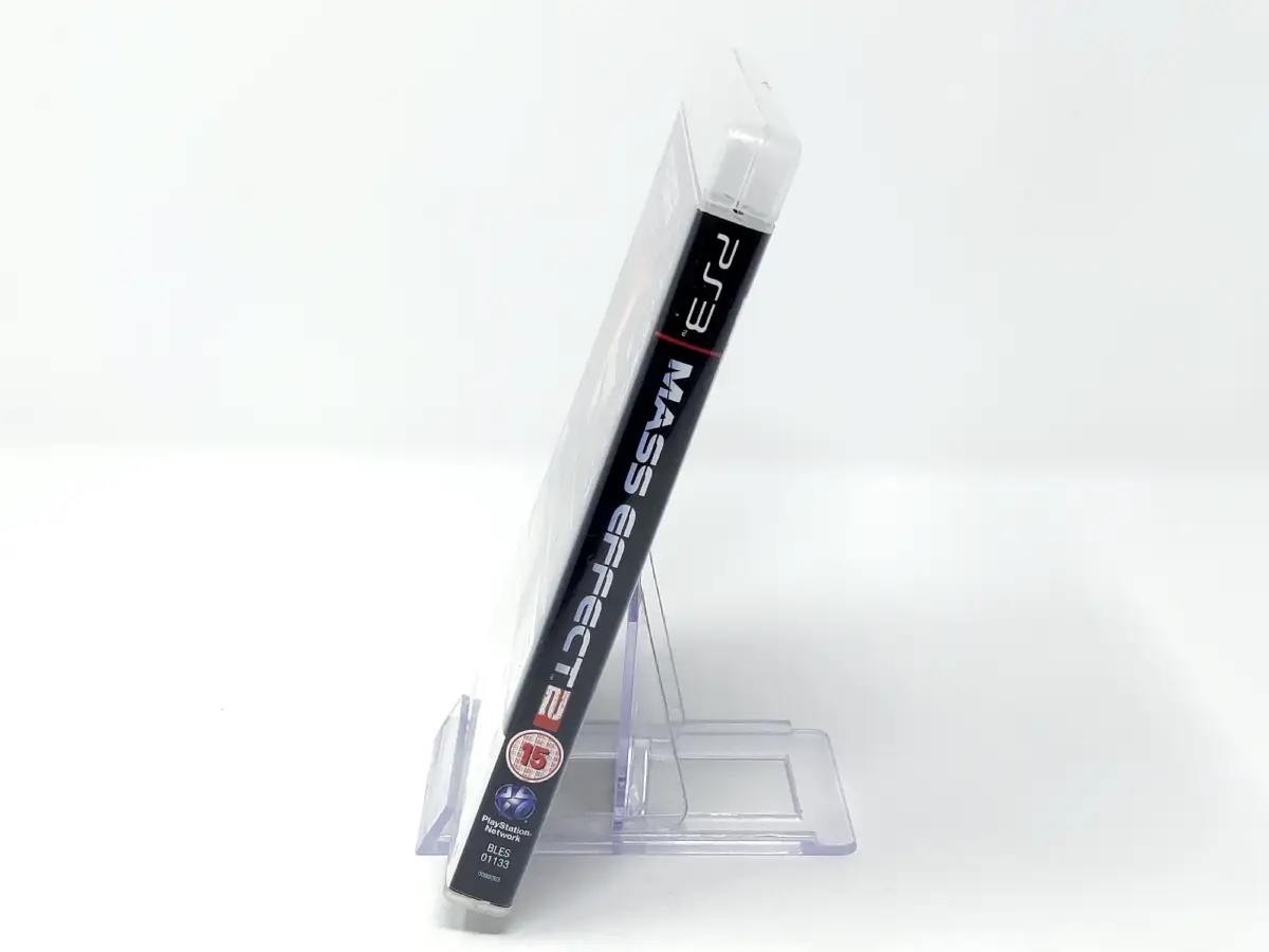 Lateral de la caja de Mass Effect 2 (UK) para PlayStation 3