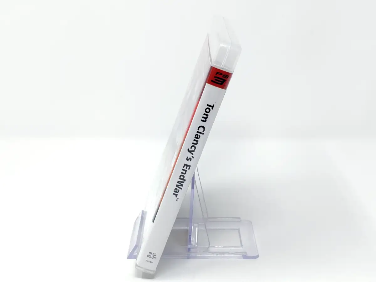 Lateral de la caja de Tom Clancy's EndWar (ESP) para PlayStation 3