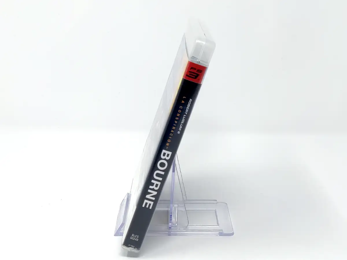 Lateral de la caja de La conspiración Bourne (ESP) para PlayStation 3