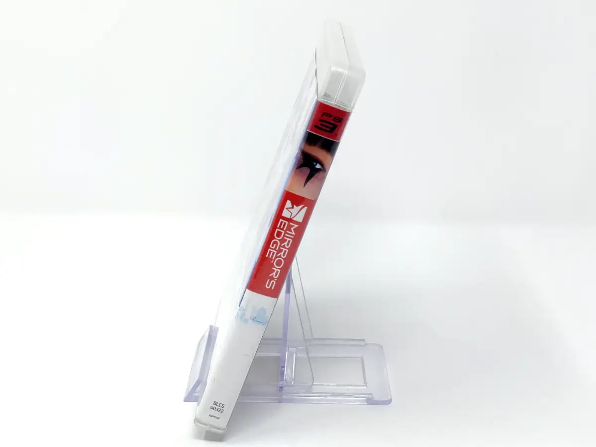 Lateral de la caja de Mirror's Edge (ESP) para PlayStation 3