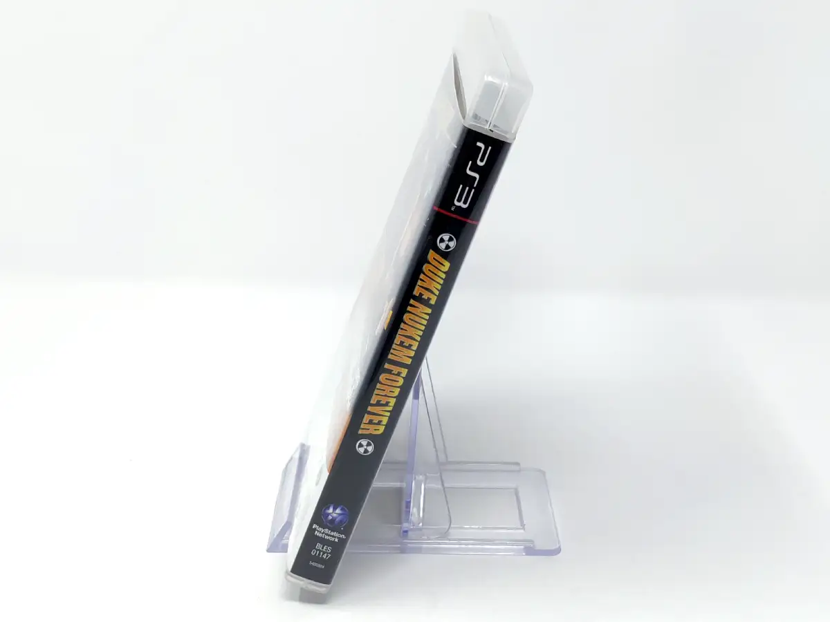 Lateral de la caja de Duke Nukem Forever (ESP) para PlayStation 3