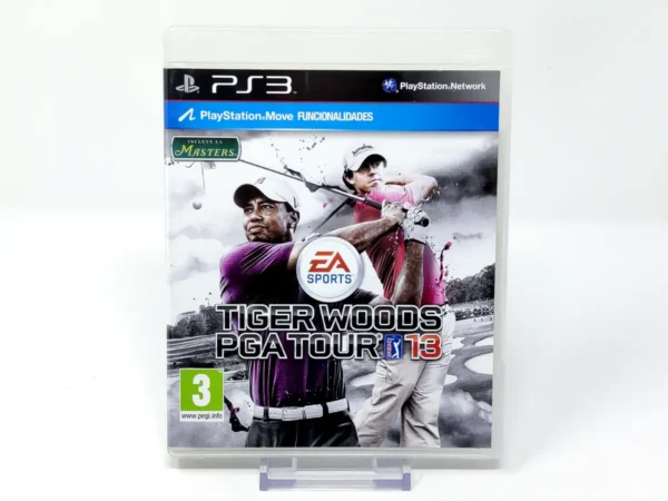 Portada de Tiger Woods PGA TOUR 13 (ESP) para PlayStation 3, edición PAL España, de segunda mano